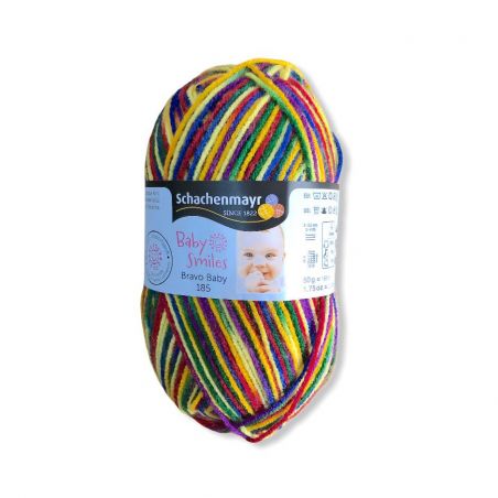 Schachenmayr Baby Smiles Bravo Baby 185 filato per bambini Colore Mix Color n°186