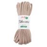 Tubecord Tubolare 6mm Modellabile g90 Metri 10 Ideale per creare scritte e Sagome- Colore Cammello