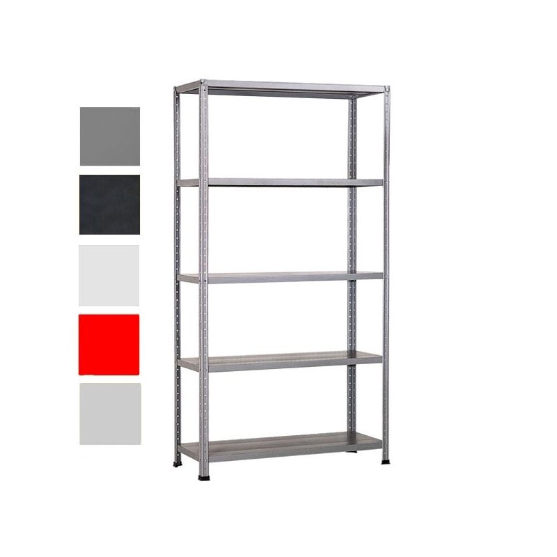 SCAFFALE KIT 100x40 h 185 GRIGIO             GRIMA