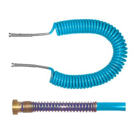 TUBO SPIRALE PU 5/ 8 BAIONETTA  8,0