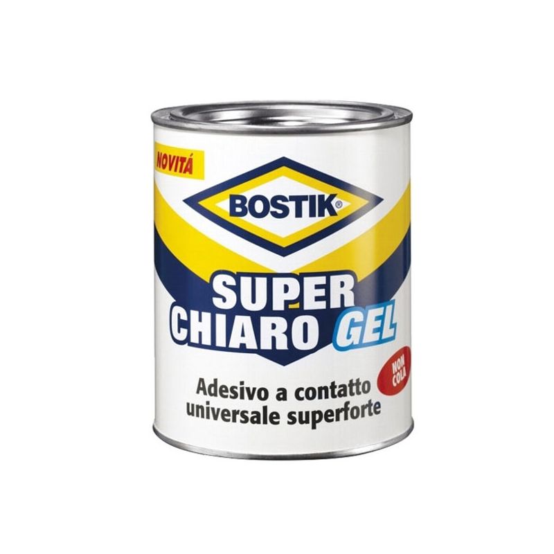 ADESIVO SUPERCHIARO BARATTOLO ml 750 GEL    BOSTIK