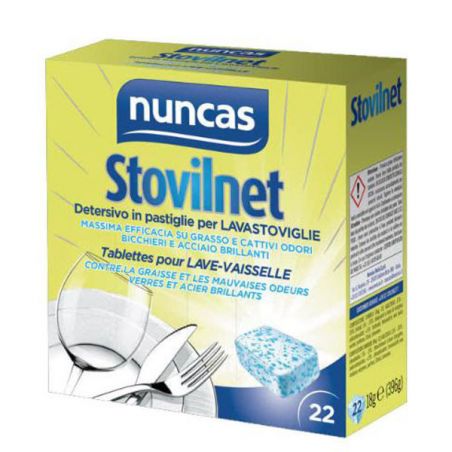 DETERSIVO LAVASTOVIGLIE TABS          Pz 22 NUNCAS