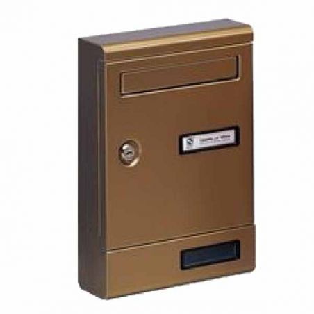 CASSETTA LETTERE ALL           BRONZ 10-351 SILMEC