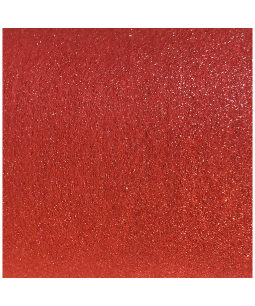 Rotolo Feltro 35x45cm Spessore 1mm, rosso glitter