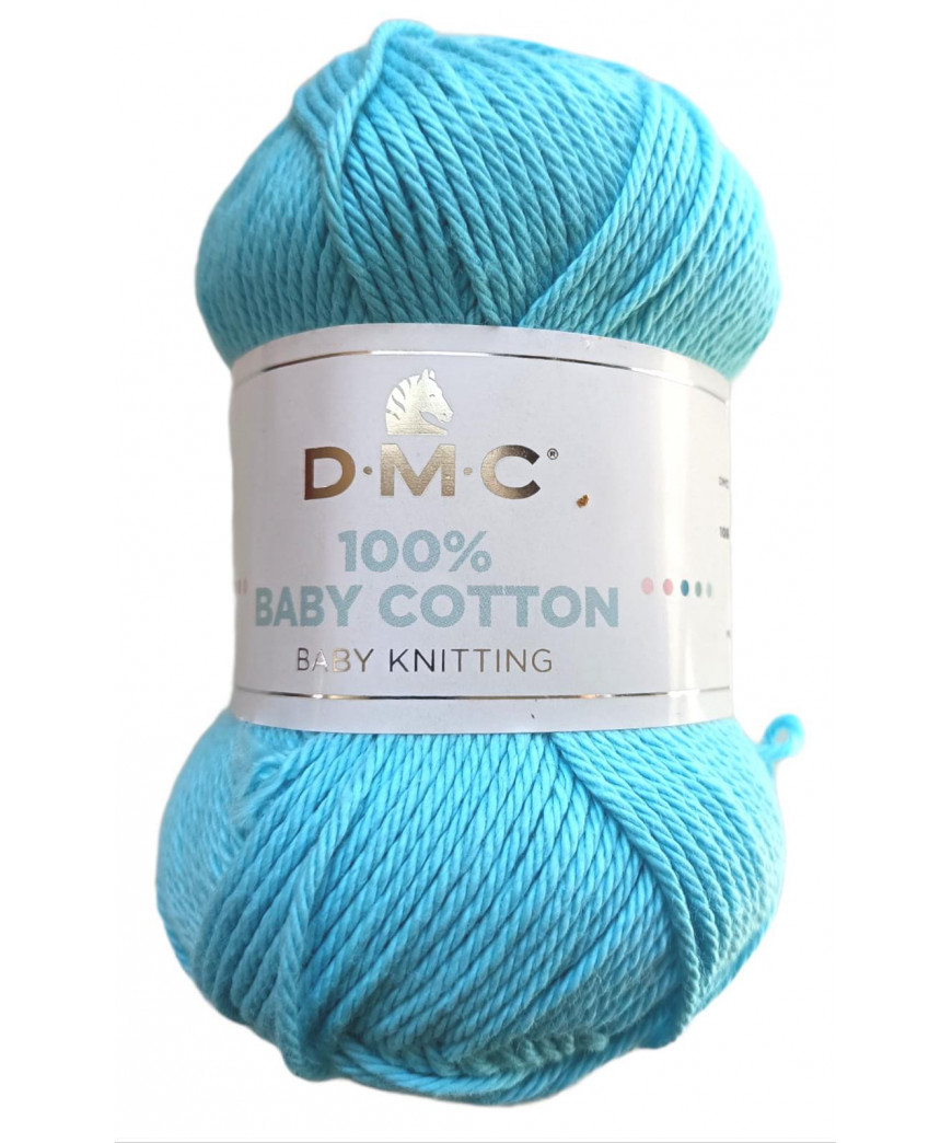 DMC Baby Cotton 100% cotone 50 g ~ 106 m Turchese 785