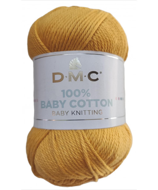 DMC Baby Cotton 100% cotone 50 g ~ 106 m Giallo Sole 794