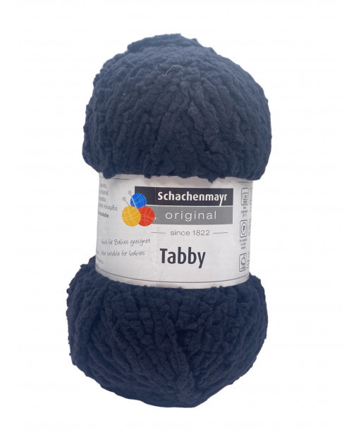 Fialto Gomitolo Bay"Tabby" effetto pelliccia Gr50 mt 100 Ferri Consigliati n° 4,5-5 Colore Nero n°99