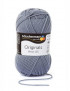 Filato Gomitolo Lana "Wool 125" 50gr-125mt-Ferri Consigliati n°4-Colore Grigio n°195