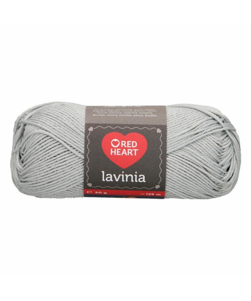 Gomitolo cotone Lavinia 50gr 100%cotone, grigio n°7