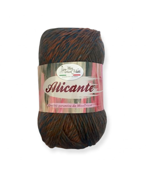 GOMITOLO LANA ALICANTE 100gr MIX COL ARANCIO N°2