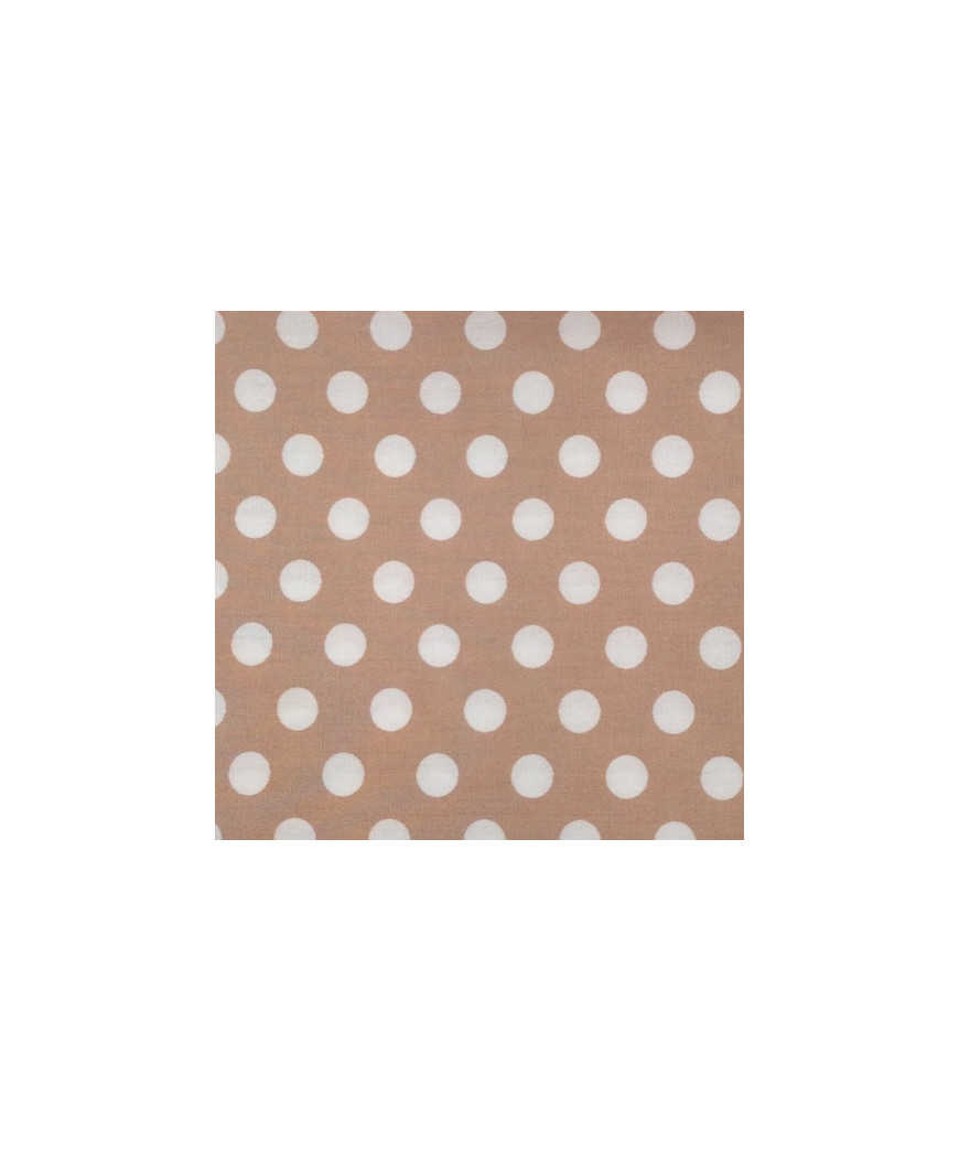 FODERA PER BORSE DELUX BEIGE POIS N°109