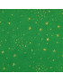 FELTRO STAMPATO 35x45cm VERDE CON STELLE GLITTER