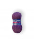 Gomitolo lana LUX LAME' 50gr, VIOLA COL N°408