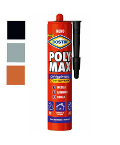 ADESIVO POLY MAX g 425 NERO                 BOSTIK