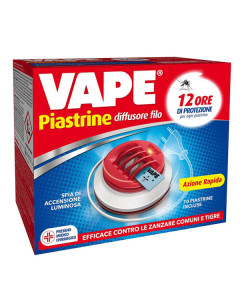 ELETTROEMANATORE FILO PIASTRINA               VAPE