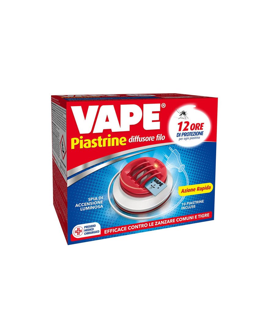 ELETTROEMANATORE FILO PIASTRINA               VAPE