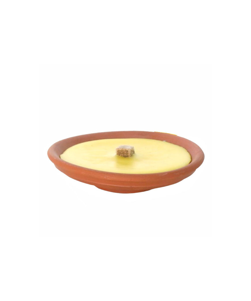 CANDELA CITRONELLA TERRACOTTA mm 110 LAPILLO 09294