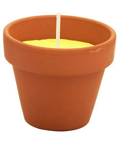 CANDELA CITRONELLA VASO   mm 60 Pz 6 LAPILLO 09295