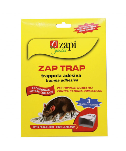 COLLA TOPI TAVOLETTE ZAP TRAP   Pz 3 cm 15x21 ZAPI