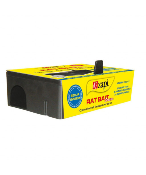 CONTENITORE ESCHE TOPI RAT BAIT  cm 23x14 h 7 ZAPI