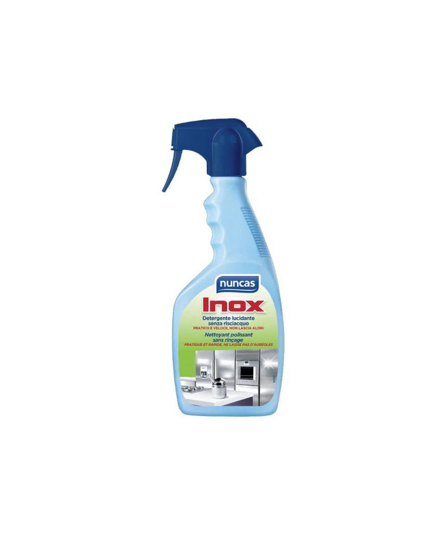 DETERGENTE INOX LUCIDANTE           ml  500 NUNCAS