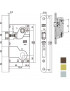 SERRATURA INF.LEGNO CENTRO E50 CROMO OP.  1024 AGB