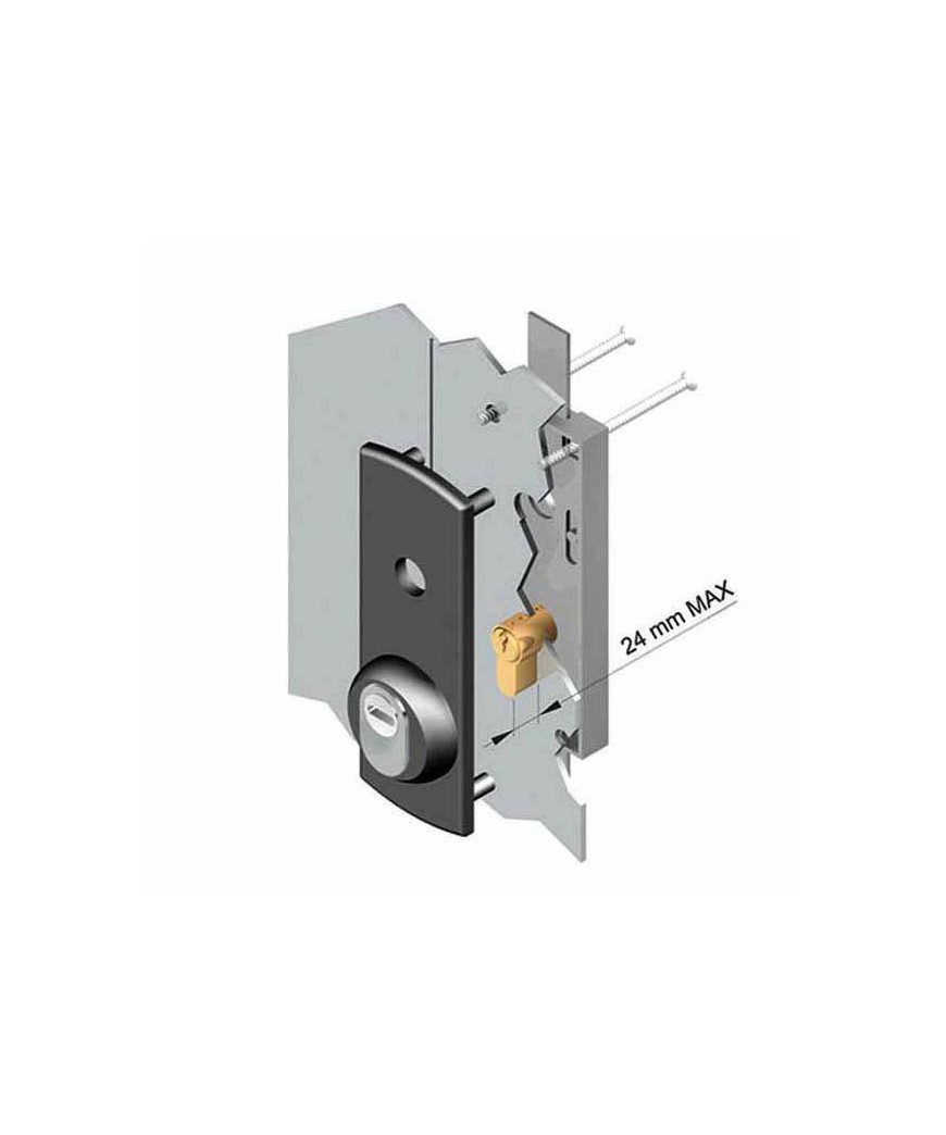 PROTETTORE BASCULANTI E60 mm 44x144    DN129 DISEC