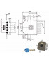 SERRATURA SIC.QUINTUPL.DX POMPA         JM425 MOIA