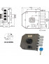 SERRATURA SIC.SEMPLICE DX POMPA         JA422 MOIA