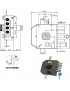 SERRATURA SIC.TRIPLICE DX POMPA         JA424 MOIA