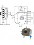 SERRATURA SIC.QUINTUPL.DX POMPA         JA425 MOIA