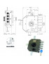 SERRATURA SIC.QUINTUPL.SX POMPA         JA426 MOIA