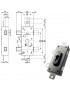 SERRATURA FERROGLIETTO TRIPLICE DX   38328 MOTTURA