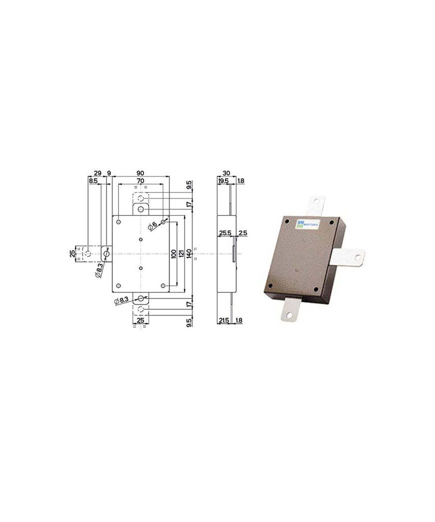 DEVIATORE QUINTUPLICE                96145 MOTTURA