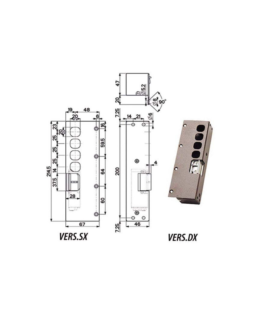 FERROGLIERA ELETTRICA ALTA DX        94081 MOTTURA