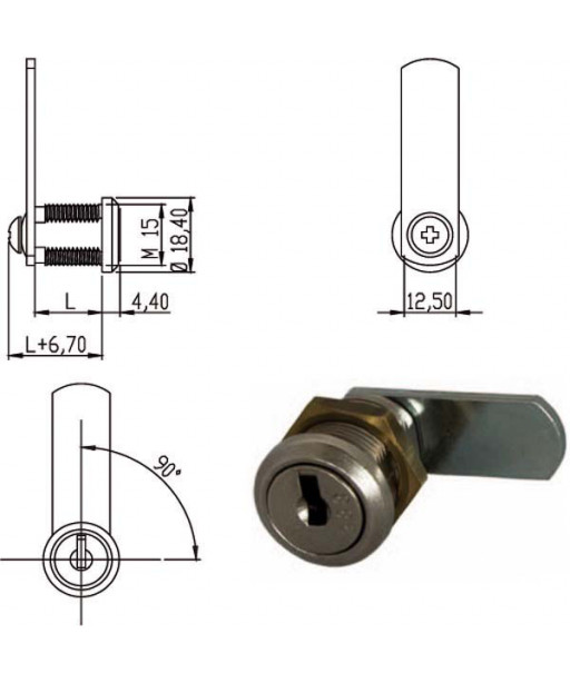 CILINDRO LEVETTA mm 16                  162500 OMR