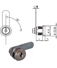 CILINDRO LEVETTA mm 20...