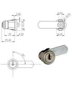 CILINDRO LEVETTA mm 20...