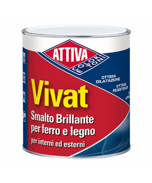 SMALTO SINTETICO 0,750 060 BIANCO LUN.VIVAT ATTIVA