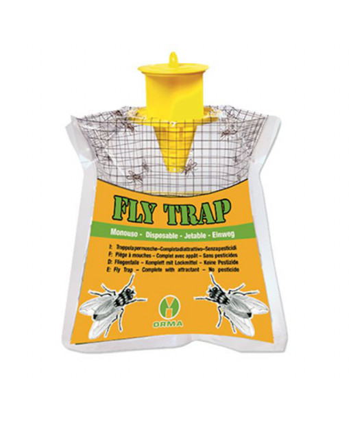 TRAPPOLA ECOLOGICA MOSCHE FLY TRAP M  20 h 19 ORMA