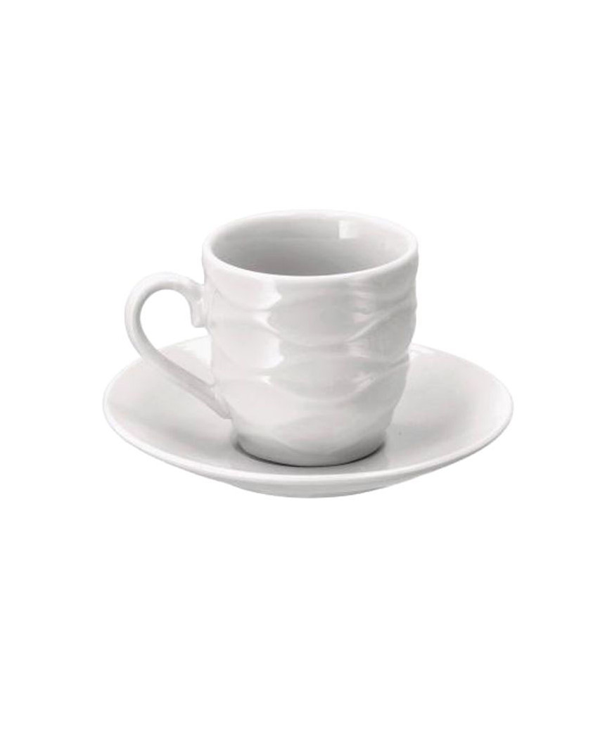 TAZZA CAFFE PORCELLANA CERCHI              Pz 6 AD