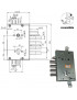 SERRATURA SIC.TRIPLICE CIL. E63 RCI664+33/270 MOIA