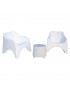 SALOTTINO SET CLOUD BIANCO          Pz 3 PROGARDEN