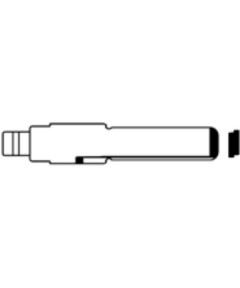 HU66CH    INSERTO CHIAVE AUTO RADIOC. HUF