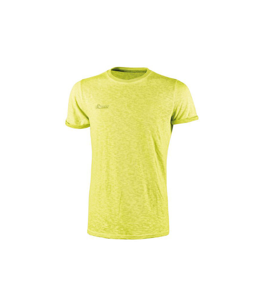 MAGLIETTA T-SHIRT YELLOW XXL        UP FLUO UPOWER