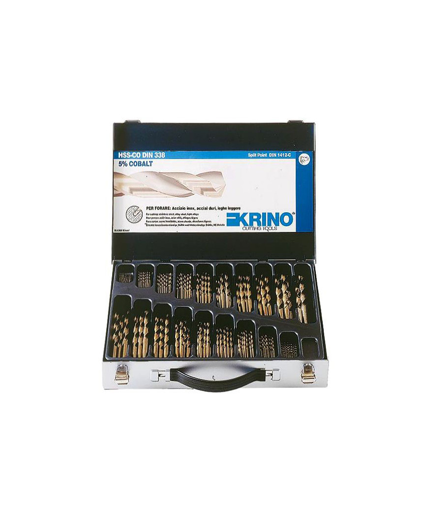 PUNTE HSS COBALTO 5% Sr Pz 116 mm 1/10 01155 KRINO