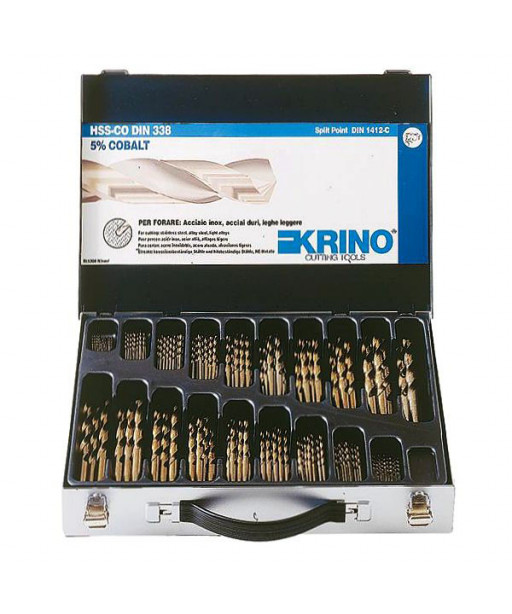 PUNTE HSS COBALTO 5% Sr Pz 116 mm 1/10 01155 KRINO