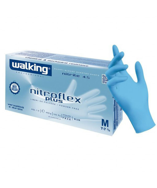 GUANTI NITRILE NITROFLEX PLUS Pz 100 XL