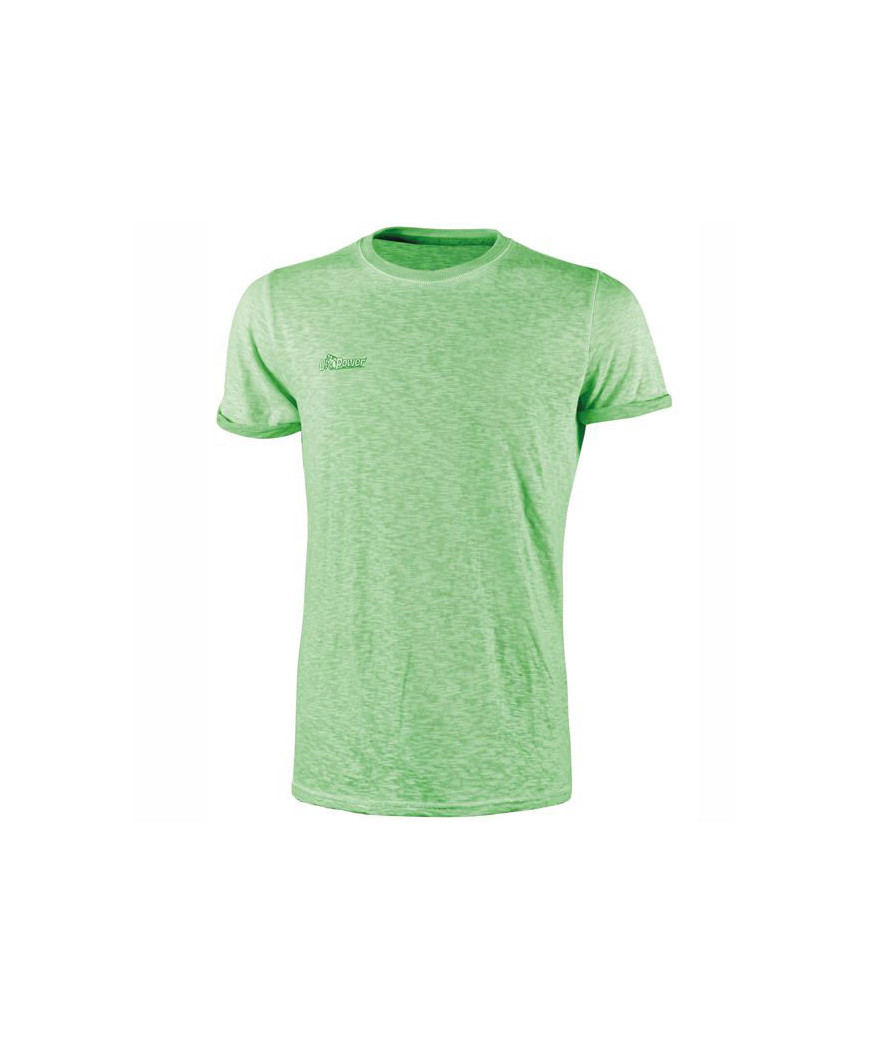 MAGLIETTA T-SHIRT GREEN XXL         UP FLUO UPOWER