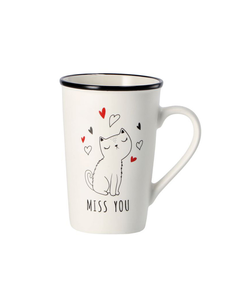 TAZZA MUG PORCELLANA CATS                cc 420 AD